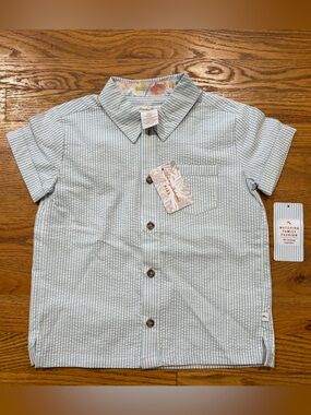 Tommy Bahama seer sucker shirt size 5